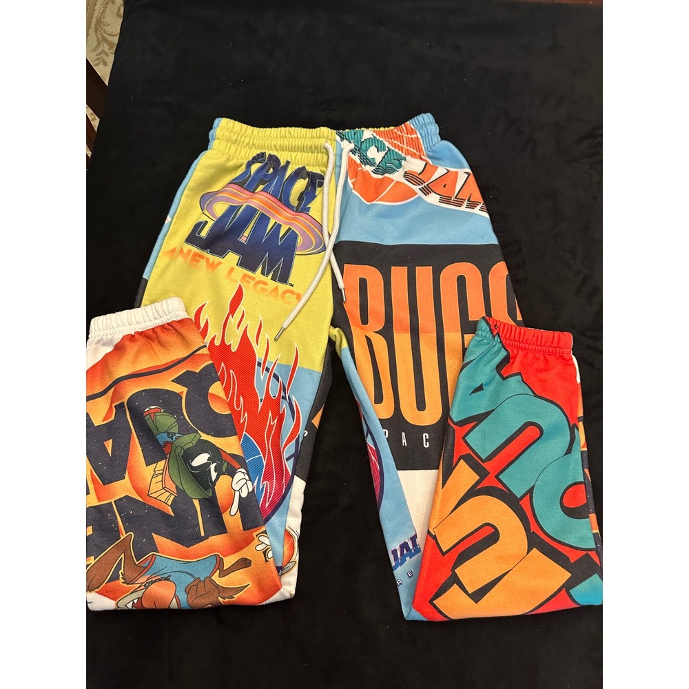Space Jam A New Legacy Goon Squad All Over Print Sweatpants Looney Tunes Mens S